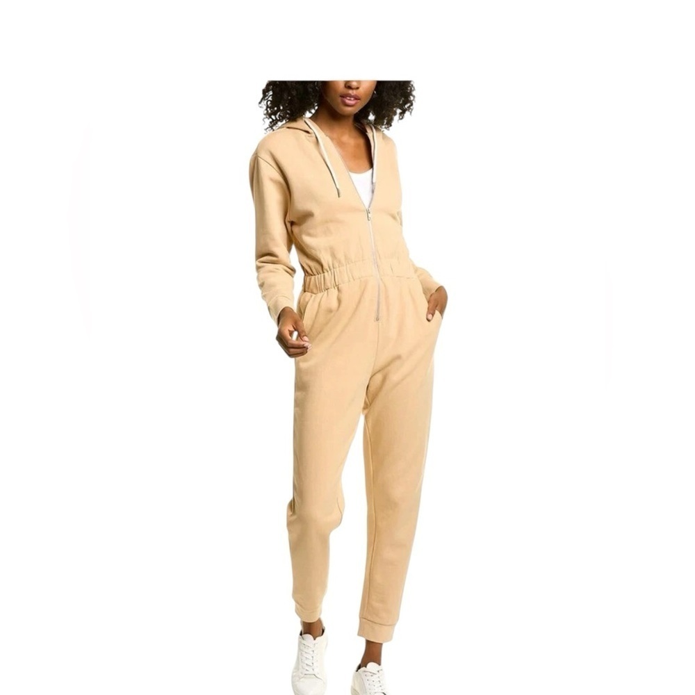 BNWT WeWoreWhat Leisure (Jump) Suit TAN XS *SOLD OUT*.